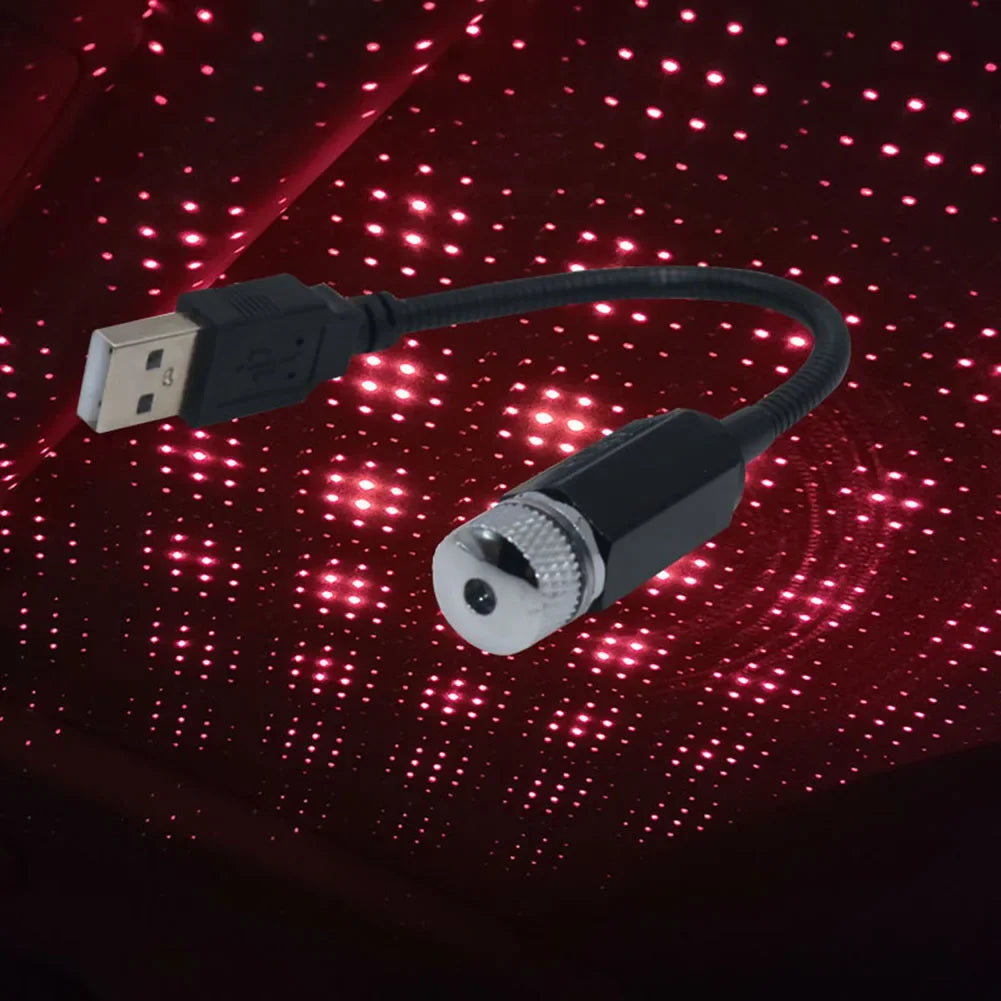 USB Ambient Laser Lights For Car Interior