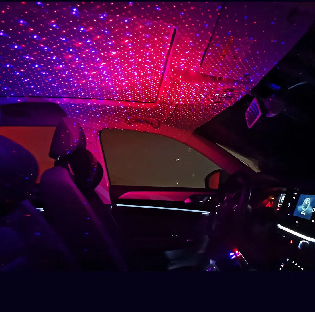 USB Ambient Laser Lights For Car Interior