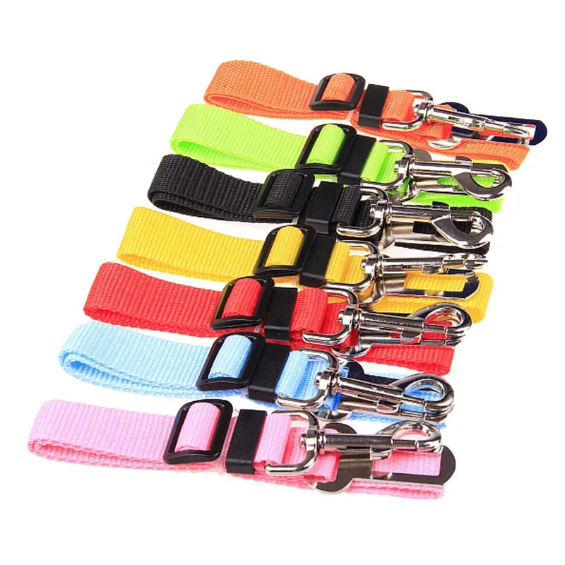 Car Seat Belt Dog Accessories Adjustable Leash Small